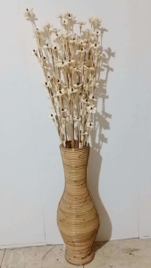 Stik Ulir Melati perbaatang Stik melati klobot jagung Bunga Klobot Jagung Dekorasi Klobot Jagung