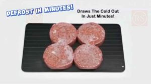 ❤Fast Defrosting Tray❤Thaw Frozen Food Meat Plate Quick Defrost Kitchen❤️SG Seller❤️