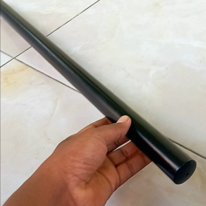 Tongkat toya galih kelor hitam tenggelam di air panjang ±60 cm dim ±3 cm bisa COD