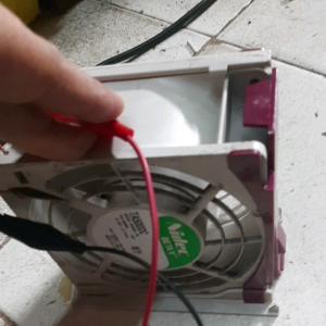 Dc kipas 12vol ukuran 12cm 27amper