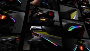 NVX155 V3 TAIL LIGHT RGB APP CONTROL AUDI TAIL RUNNING LIGHT & WATER FLOWING SIGNAL INDICATOR TURN LIGHT NVX V3 SP / NVX V3 ABS LAMPU BELAKANG RAINBOW AEROX