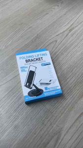 เครื่องหมุน 360 องศาอูมิเนียมอัลลอยด์รองรับ โทรศัพท์ตั้งโต๊ะแท่นวางอเนกประสงค์