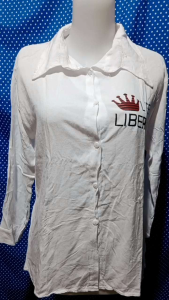 Atasan Wanita Kemeja Putih 552