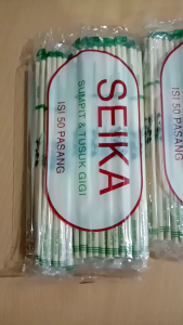 Sumpit Bambu Tusuk Gigi Steril SEIKA