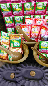 paketan hemat 24pcs rinso+Molto kenasan 18 ml + 1 set wadah basi Oscar set