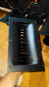 horn tweeter singgel ukuran 15x27 bisa untuk tweeter drat dan baut bahan alumunium cor/diral