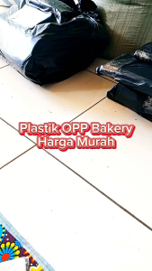 Plastik OPP Bakery Ukuran Kecil Tebal 027 Micron Isian 100 Lembar Harga Termurah