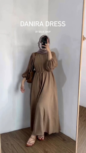 DANIRA DRES CRINKEL / GAMIS DANIRA CRINKEL AIRFLOW / GAMIS CRINKEL TERBARU TRENDI