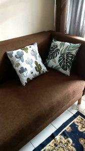 Sarung Bantal Sofa 40cm x 40cm pake resleting