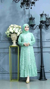 Gamis Brokat Import Premium: Bahan Berkualitas Tinggi