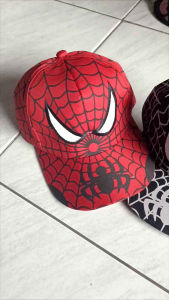 Topi Spiderman/Topi Anak Karakter Spiderman/Topi CUstom Nama Anak
