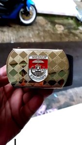 GESPER SABUK SET TALI ASN LOGO KABUPATEN MESUJI MOTIF LOGO WARNA - EXCLUSIVE