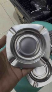 Asbak Rokok Bahan Stenlis Ukuran 10cm bisa COD