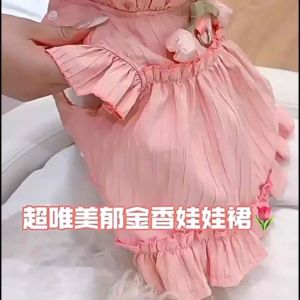 [READY STOCK] Pet Skirt Clothes Dog Cat Clothes Shirt t- shirt | Baju Kuching | 宠物衣服 猫狗衣服 裙子 无袖