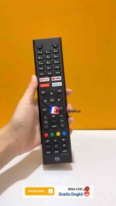 REMOT REMOTE TV POLYTRON BB 81J112 TANPA SETTING / REMOTE SMART TV ANDROID POLYTRON LCD LED HARGA TERBAIK