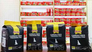 Dono Carbon Fiber Training Pads Small Medium Large / Pet Pee and Poop Training Pads (PER CARTON)