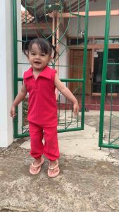 AFIZA GROSIR - Celana Knit Hornets Anak Perempuan Usia 2-6 Tahun