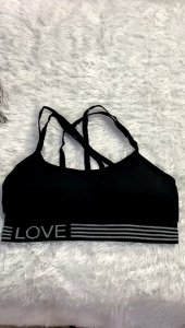 YanSha Bra Sport Tali Kepang/Bra Yoga Zumba Gym/Katun Streeat