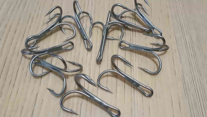 10pcs Treble Hooks for Rapala/Lure 2x Strength Size #1 good for 14cm to 16cm Lures