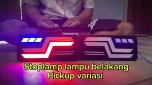 Lampu rem belakang pickup variasi Granmax dan Espass