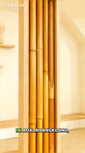 Angklung Putih Satuan Ukuran Sedang