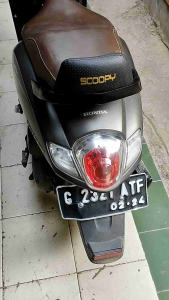 Behel Senderan Jok Honda Scoppy - Senderan Jok Belakang Honda Scoppy