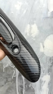 PALING MURAH Cover knalpot karbon Honda Scoopy 2013-2016