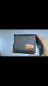 TIK Hot Item Men Short Wallet Bifold Wallet With Zipper Multiple card slots Men Wallet