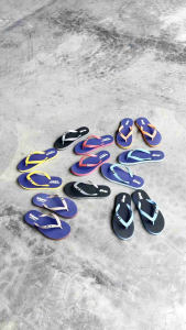 Sandal Filpper Classic Navy Yellow Jepit Pria Santai | Sendal Pantai Fipper Flipper