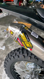 Knalpot Norifumi Roket 4 Bore Up KLX D-Tracker150 KLX L S BF CRF 150 WR155 Viar cross 150 Stainless