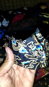 MAKUTA WANGSA / IKET SUNDA / BLANGKON SUNDA MODEL TERBUKA MOTIF BATIK BISA COD