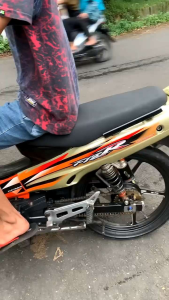 Knalpot motor 2 tack fiz r/poswan/satriahiu/alfa/tornado/bravo/rc100/jeetcol