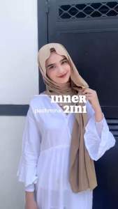PASHMINA OVAL INNER JERSEY/ PASHMINA TUTUP LEHER by Aisyah