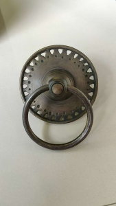 Tarikan Pintu Gebyok Kuningan Motif Gby 017 Antik 2 Pcs