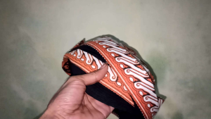 Blangkon Solo Full Jahit Bahan Katun Halus Tanpa Lem