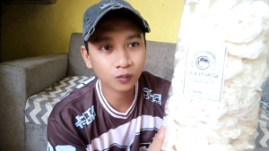 Kerupuk Rasa Udang Mawar Putih Matang 250g