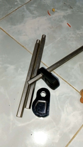 Sparepart Cup Sealer Besi As Segienam Penyangga Besi Platuk / Penekan As Cup Sealer