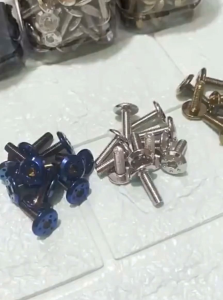 Baut Disc Piringan Probolt (4 Biji) Baut Variasi Bintik Universal  Semua Motor BEAT VARIO MIO NMAX PCX SCOOPY dll