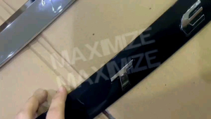 Daftar Hood Molding Kap Mesin All New Rush Terios 2018 2023 2024 Up Emboss GR SPORT TRD Hitam Chrome