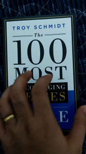 The 100 Most Encouraging Verses of the Bible Paperback by Troy Schmidt - Paperback