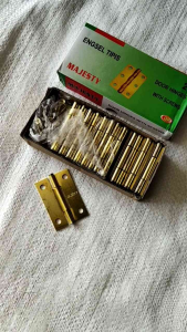 ENGSEL KECIL 2\\\" LUBANG 2 KANAN KIRI + PAKU - ENGSEL KANDANG HEWAN - ENGSEL BANNER MURAH