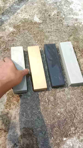 Batu asah Alam asli Berkualitas tinggi Paket 1set 3pcs