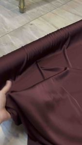 Bahan Kain Polos Satin Armani & Seragaman Inner Gamis