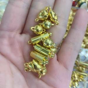 Bộ khóa hít nam châm làm vòng trang sức cặp đôi vòng tình yêu bền chặt