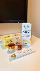 COMBO 3 MÓN mini : FACE QUEEN 10G + 1 SERUM THẢO MỘC 10ML + 1 CHỐNG NẮNG 15G FAIRY Hỗ trợ sáng da mờ thâm kiềm dầu chống nắng (tặng 1 Sữa Rửa Mặt mini + 1 TTBC mini + 1 Kẹp Tóc)