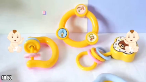 Mainan Kerincingan Bayi Set Isi 3pcs AR 50