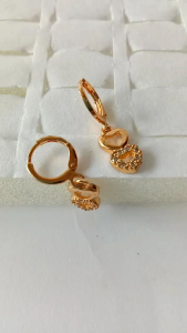 ANTING TITANIUM ANTI KARAT LAPIS EMAS DEWASA GOLD
