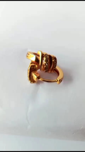 ANTING DEWASA CLIP TITANIUM 18K GOLD ANTI KARAT