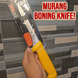 Straight Boning Knife 15 cm blade Non slip handle for precision cutting task