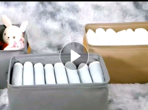 กล่องใส่เสื้อผ้า มีหูจับประหยัดพื้นที่